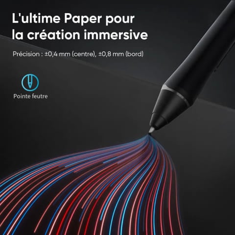 XPPEN Deco Pro XLW Gen 2/5080LPI/15"/Noir - Tablette graphique - 2