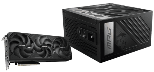 Gigabyte RTX 5080 WINDFORCE SFF 16G+MPG A1000GS PCIE5 Noir - Carte graphique - 0