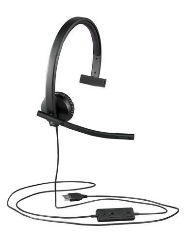 Logitech H570e Mono Mono Noir - Micro-casque - grosbill.com - 3