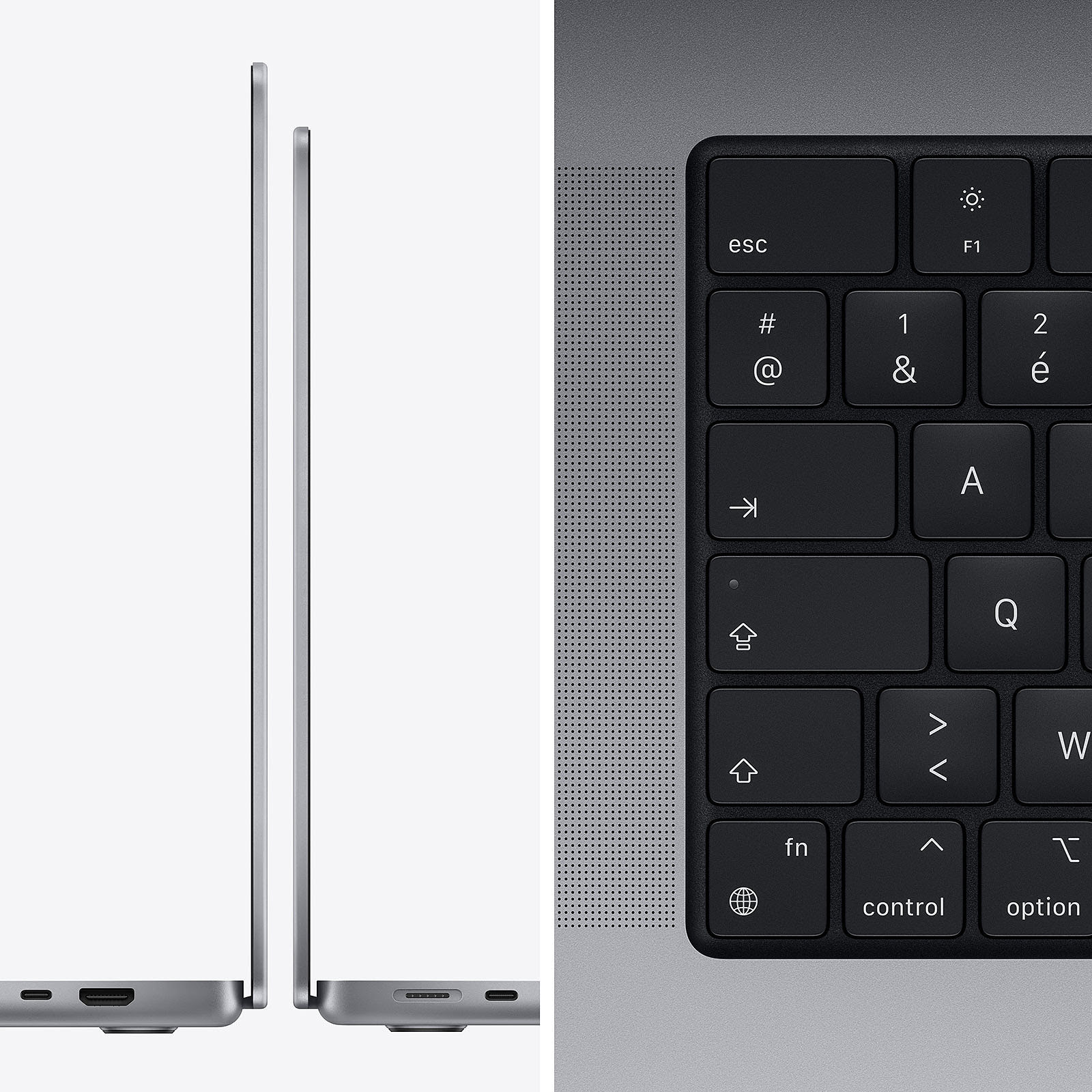 Apple MacBook Pro MK1E3FN/A - M1 Pro/16Go/512Go/16.2"/Ar (MK1E3FN/A) - Achat / Vente MacBook sur grosbill.com - 3