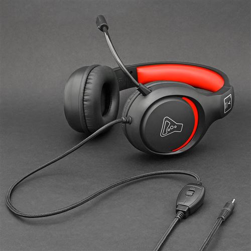 The G-LAB KORP YTTRIUM Stereo Rouge - Micro-casque - grosbill.com - 1