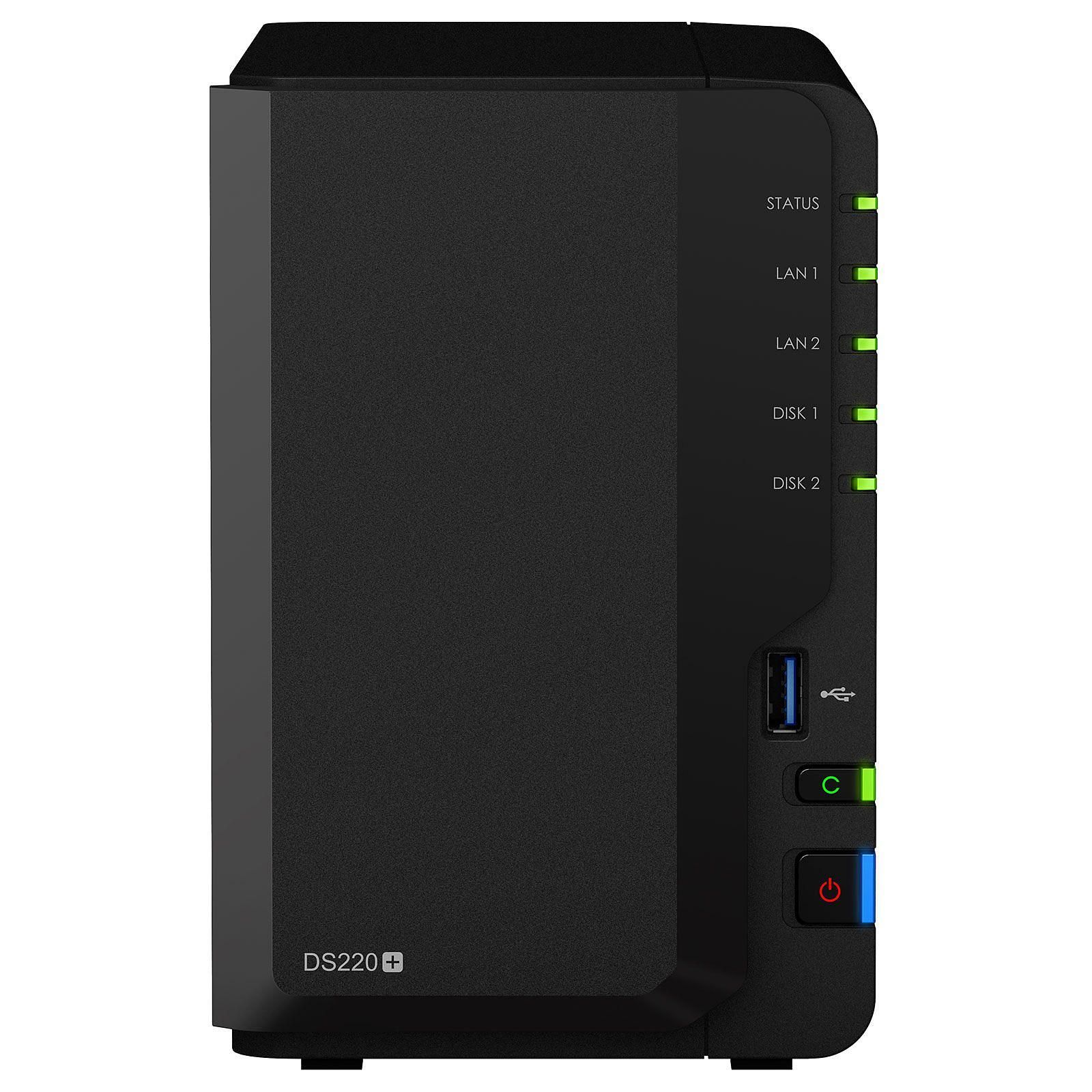 Synology DS220+ - 2 Baies  - Serveur NAS Synology - grosbill.com - 0