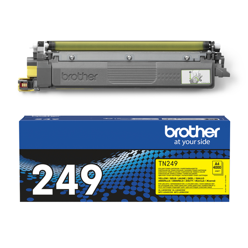 Toner Jaune 4000 pages pour imprimante Laser Brother - 2