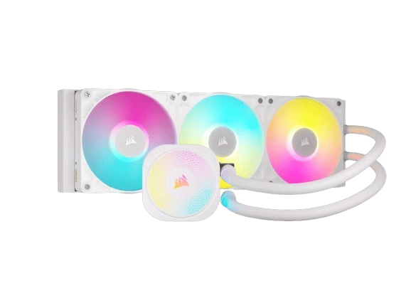 Watercooling Corsair iiCUE LINK TITAN 360 RX RGB Blanc AIO/360mm Grosbill