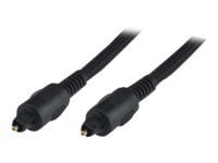 Connectique TV/Hifi/Video MCL Samar Câble Toslink HQ mâle/mâle - Tressé - 5m - Noir Grosbill