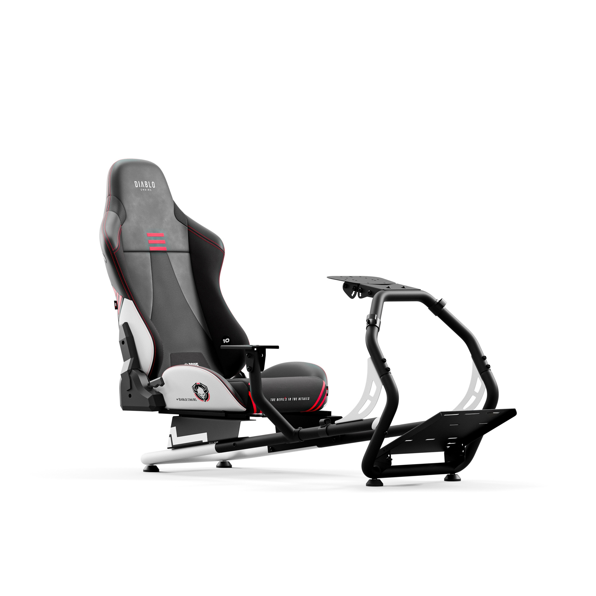 Chassis Simracing Diablo Chairs  X-Drive Cockpit Grosbill