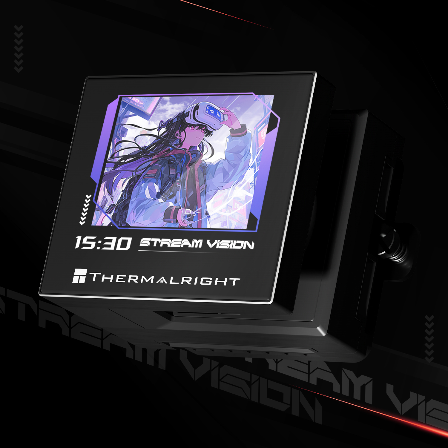 Thermalright Stream Vision 360 - 360mm - Noir - Watercooling - 2