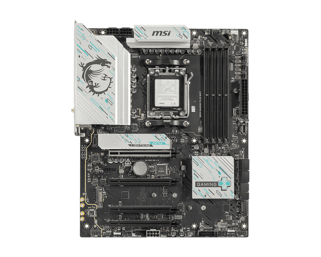 MSI B850 GAMING PLUS WIFI6E ATX  - Carte mère MSI - grosbill.com - 1