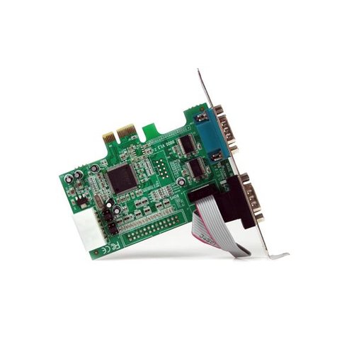 2 Port PCIe Serial Adapter Card w/16550 - Achat / Vente sur grosbill.com - 1