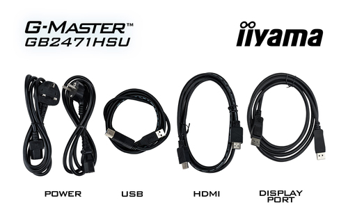 Iiyama 24 pouces  GB2471HSU-B1 - Ecran PC Iiyama - grosbill.com - 6