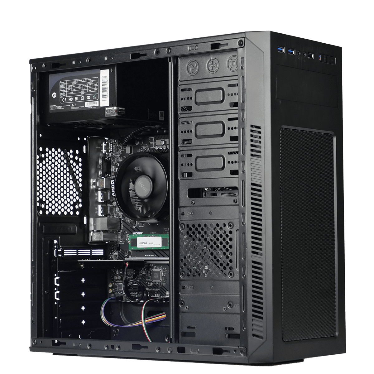 Grosbill Familial 8500G - R5-8500G/16Go/500Go/W11H (PCG-10602909) - Achat / Vente PC Fixe sur grosbill.com - 1