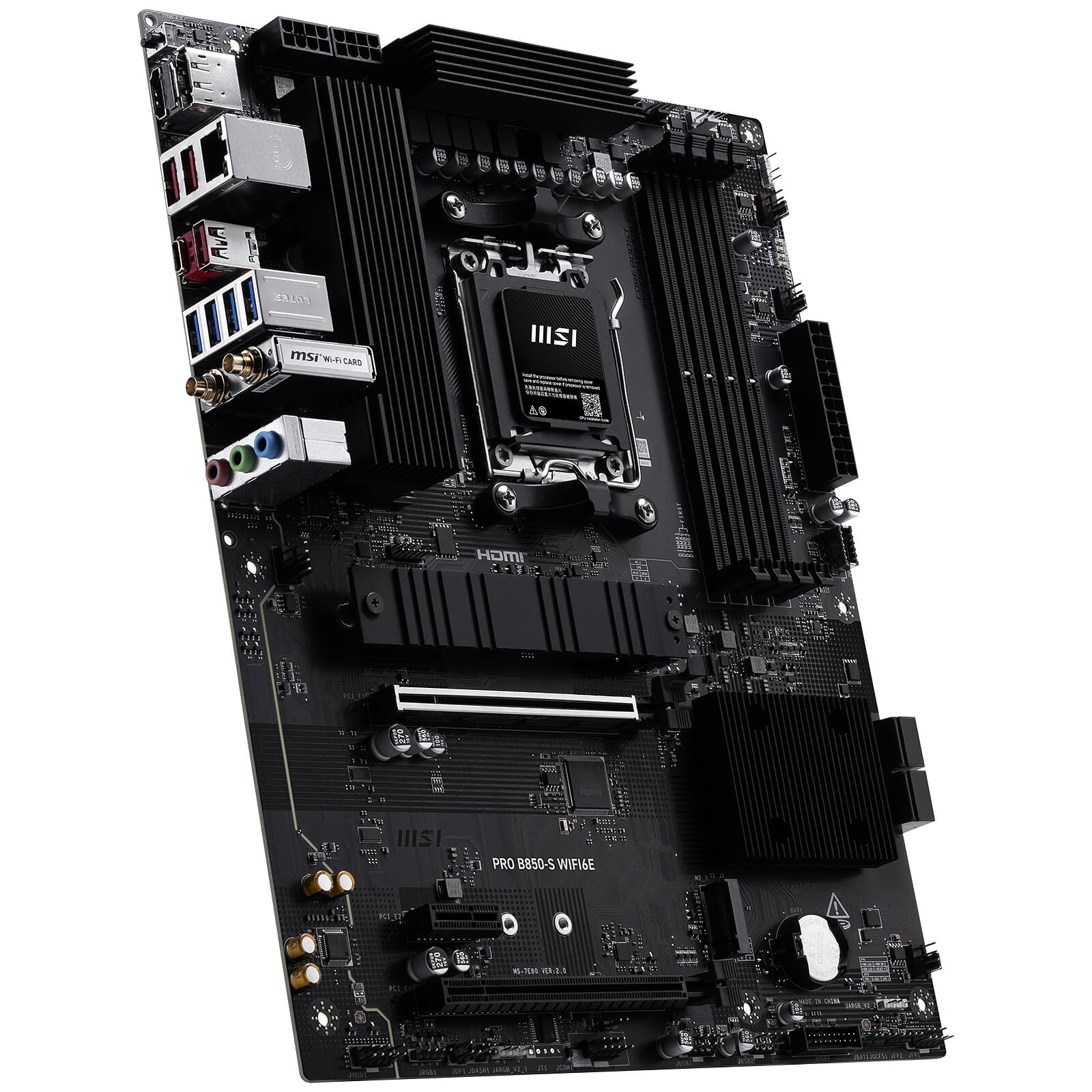 MSI PRO B850-S WIFI6E ATX  - Carte mère MSI - grosbill.com - 2
