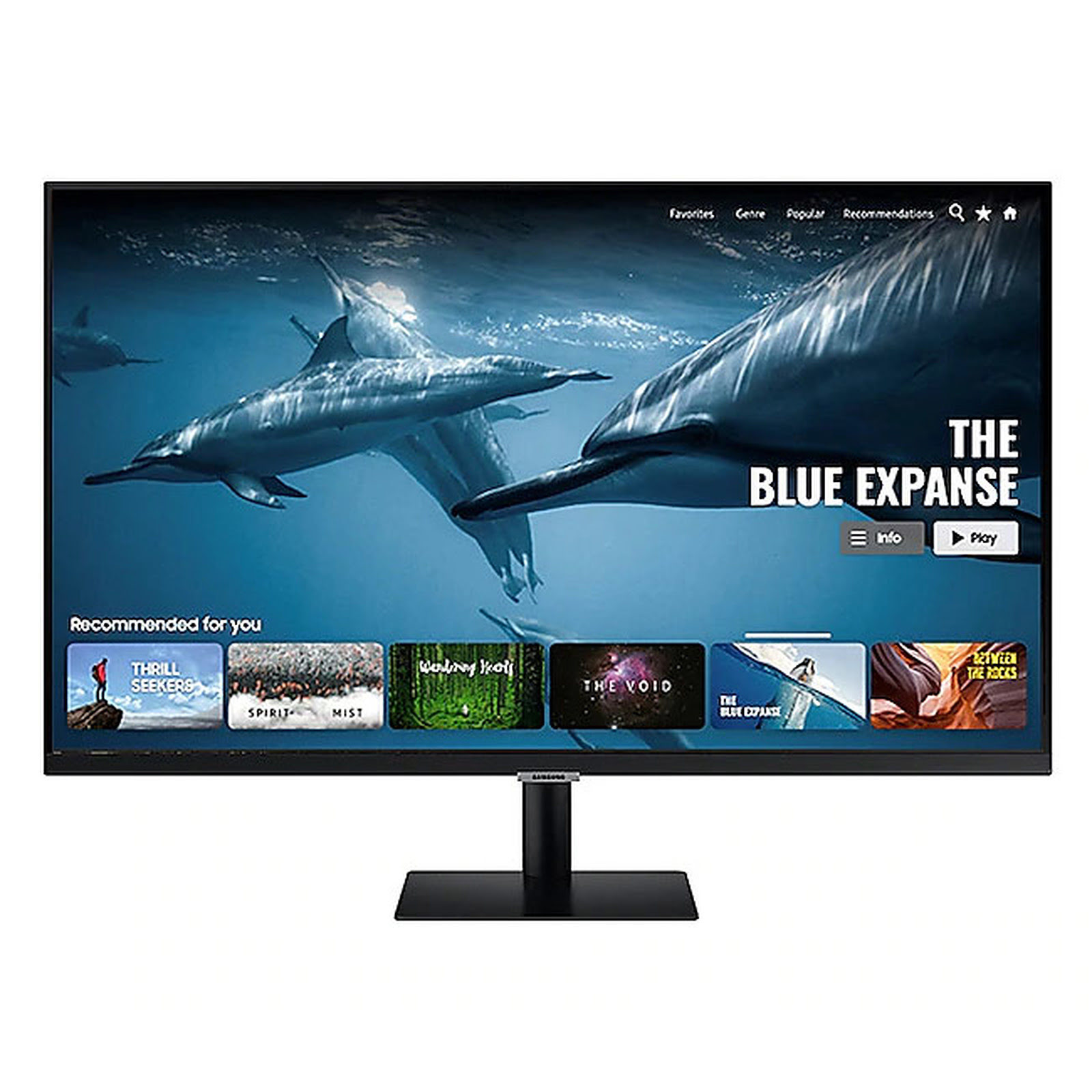 Samsung 27"  LS27AM500NRXEN - Ecran PC Samsung - grosbill.com - 0