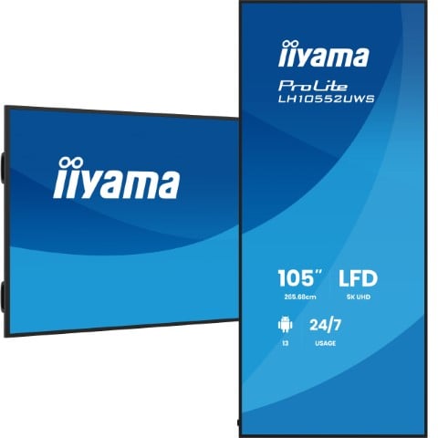 Iiyama 105 pouces  LH10552UWS-B1AG - Ecran PC Iiyama - grosbill.com - 5