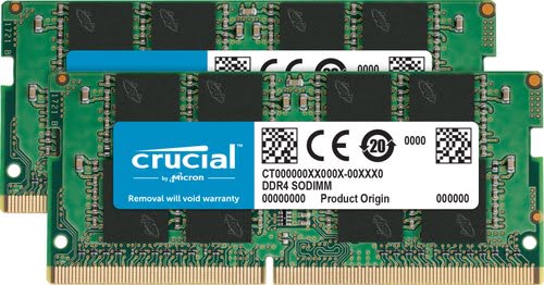 Crucial Crucial 16GB Kit 8GBx2 DDR4-3200 SODIMM