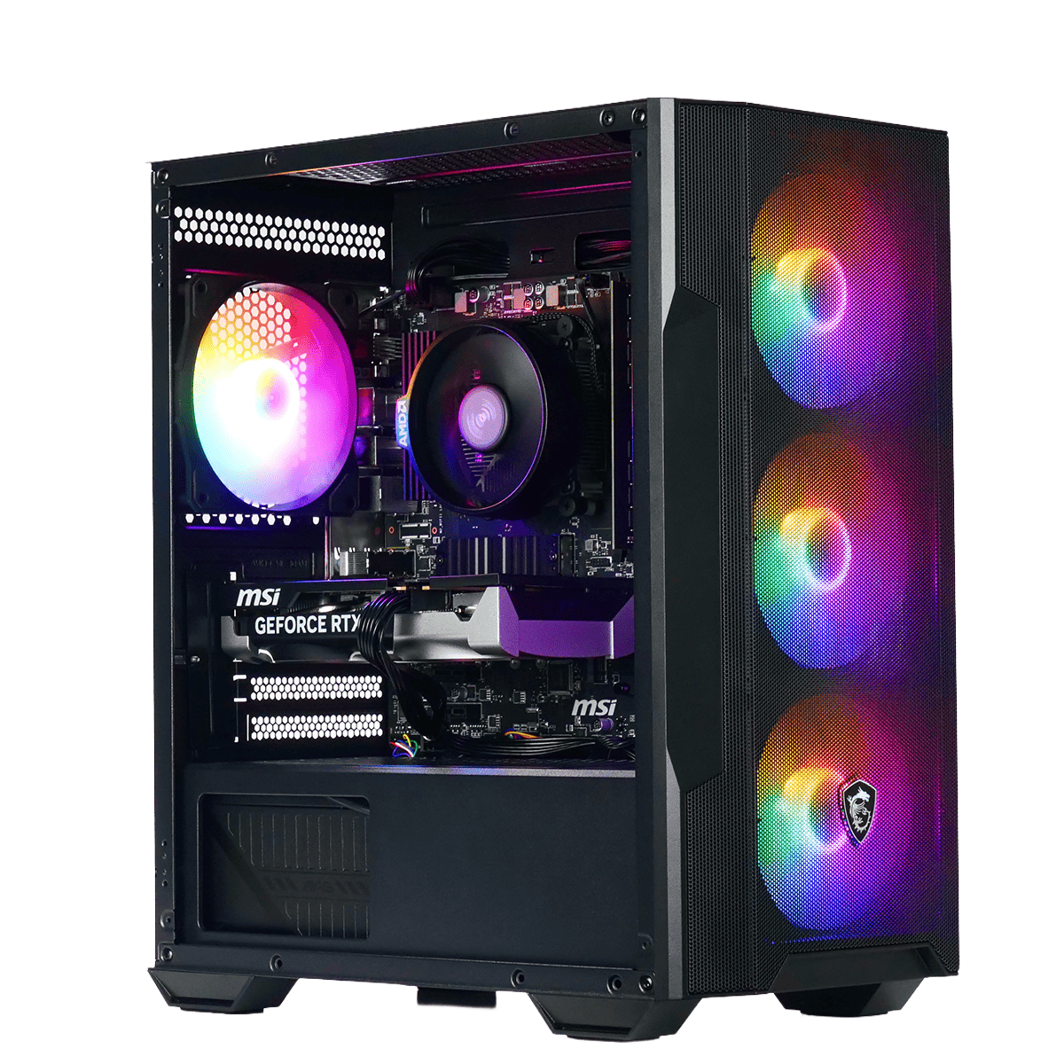 Grosbill EAZY Gaming - R5-5500/5060/16Go/500Go (PCG-10603118) - Achat / Vente PC Fixe sur grosbill.com - 1