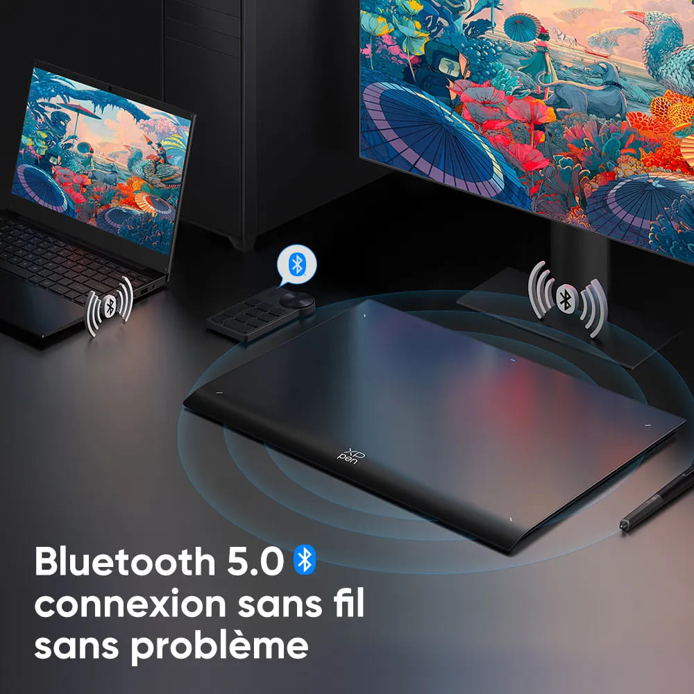 XPPEN Deco Pro LW Gen 2/5080LPI/11"/Noir - Tablette graphique - 6