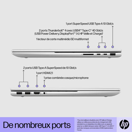 HP 6K9P7EA - PC portable HP - grosbill.com - 6