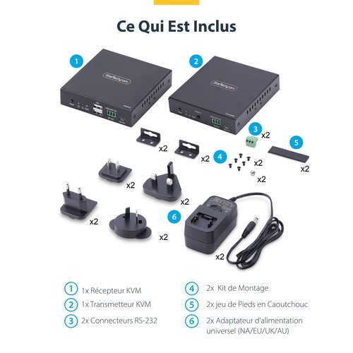 EXTENDER KVM HDMI SUR RESEAU I - Achat / Vente sur grosbill.com - 15
