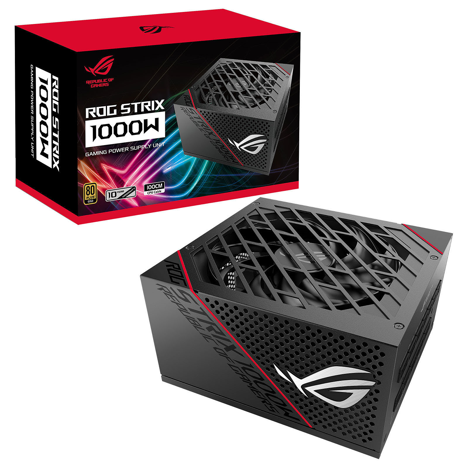 Asus 80+ Gold (1000W) - Alimentation Asus - grosbill.com - 0