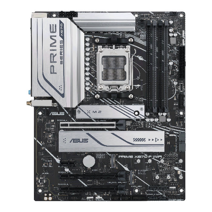 Asus PRIME X670-P WIFI ATX  - Carte mère Asus - grosbill.com - 1
