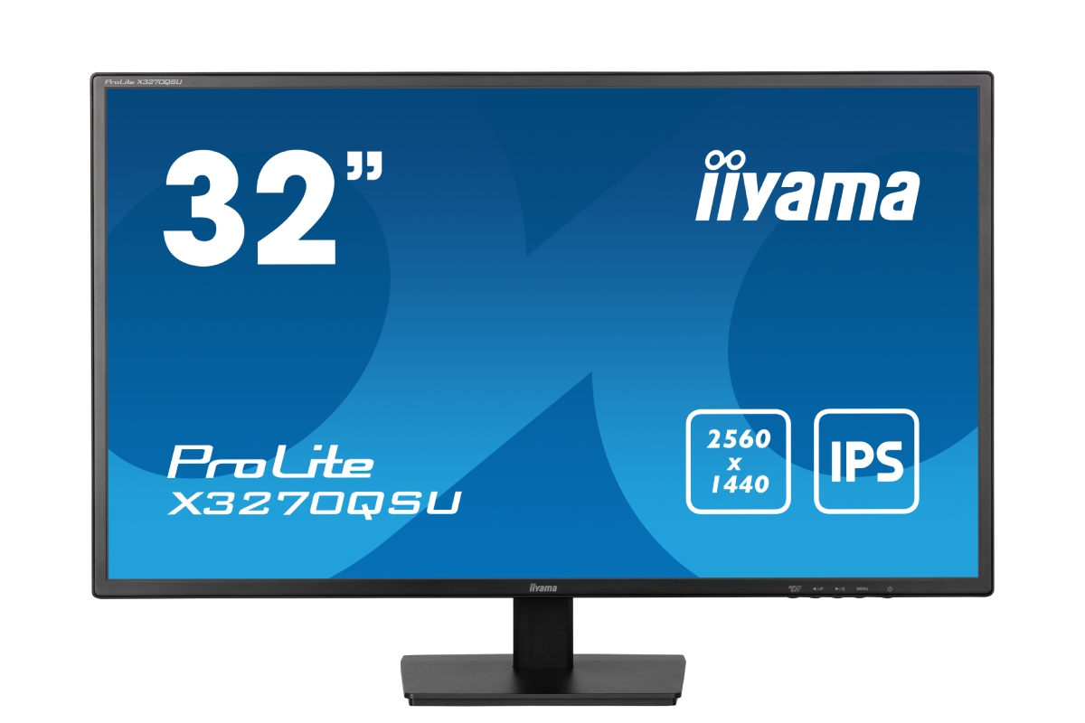 Iiyama X3270QSU-B1 31.5 QHD/100Hz/IPS/3ms/Hub USB