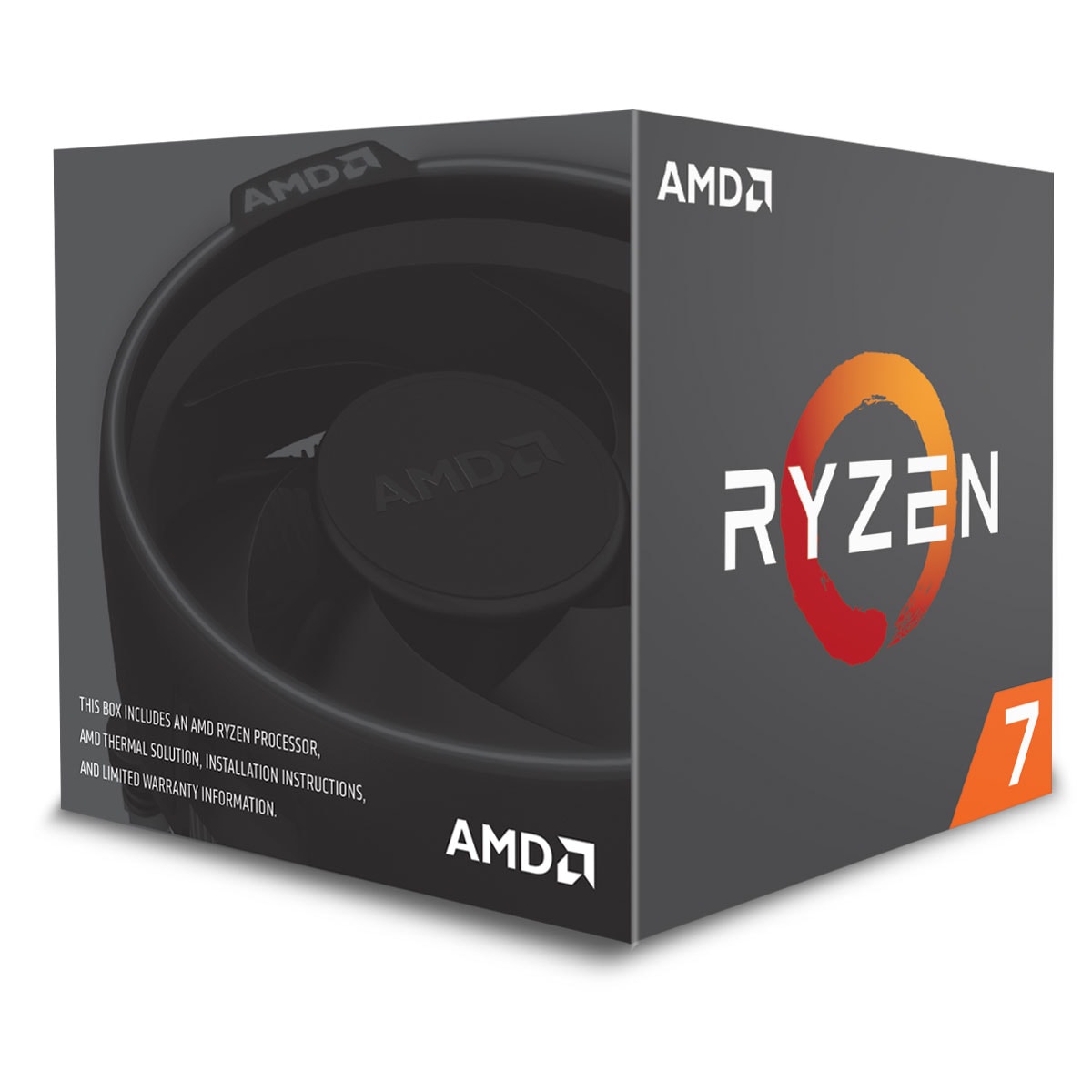 AMD Ryzen 7 1700 - 3GHz - Processeur AMD - grosbill.com - 1