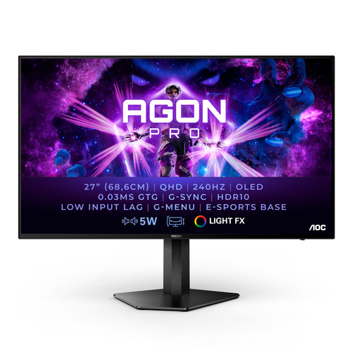 image produit AOC AGON Pro OLED AG276QZD Grosbill