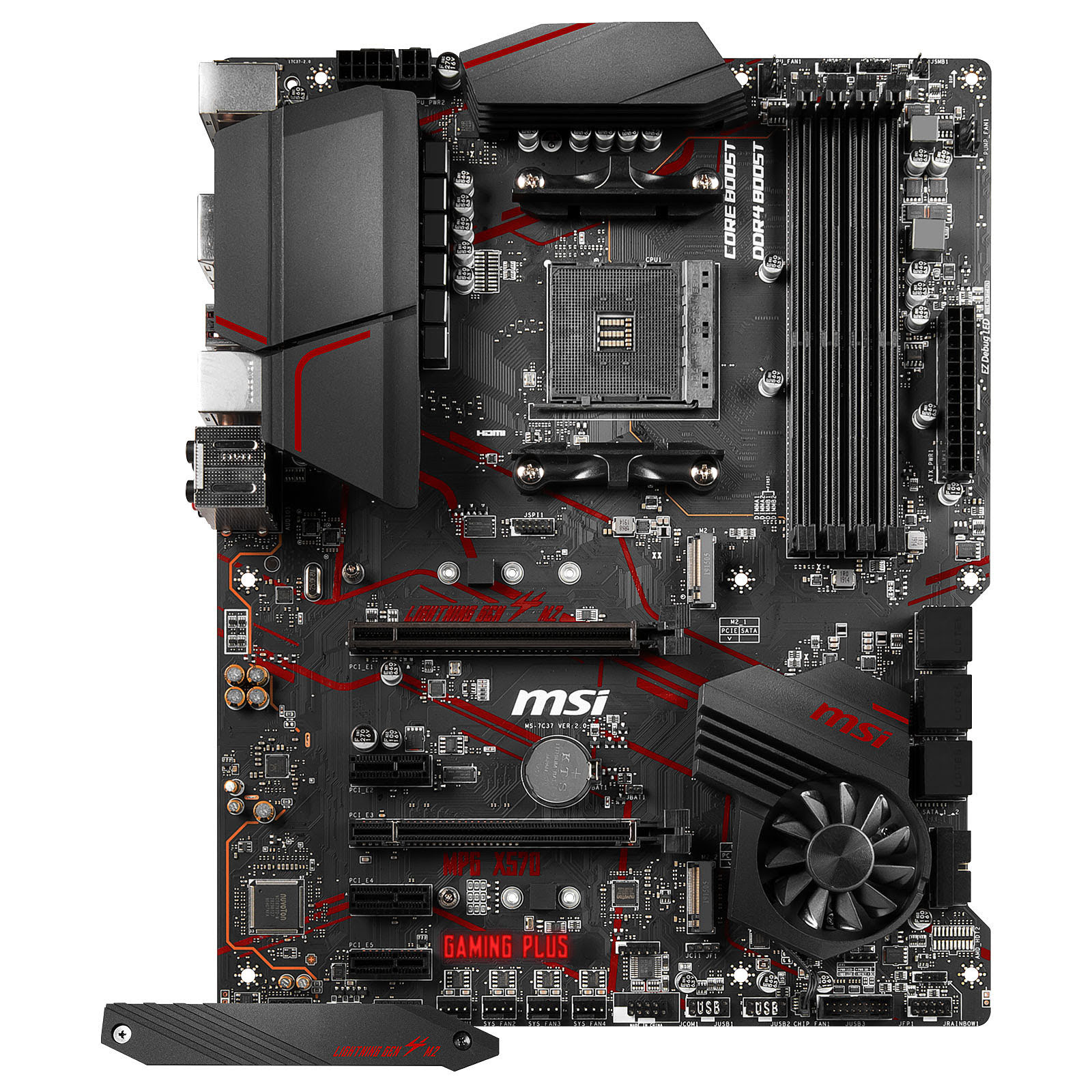 MSI MPG X570 GAMING PLUS ATX  - Carte mère MSI - grosbill.com - 4