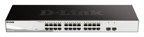Switch D-Link 26 Ports 10/100/1000 2x SFP - DGS-1210-26/E   - 0