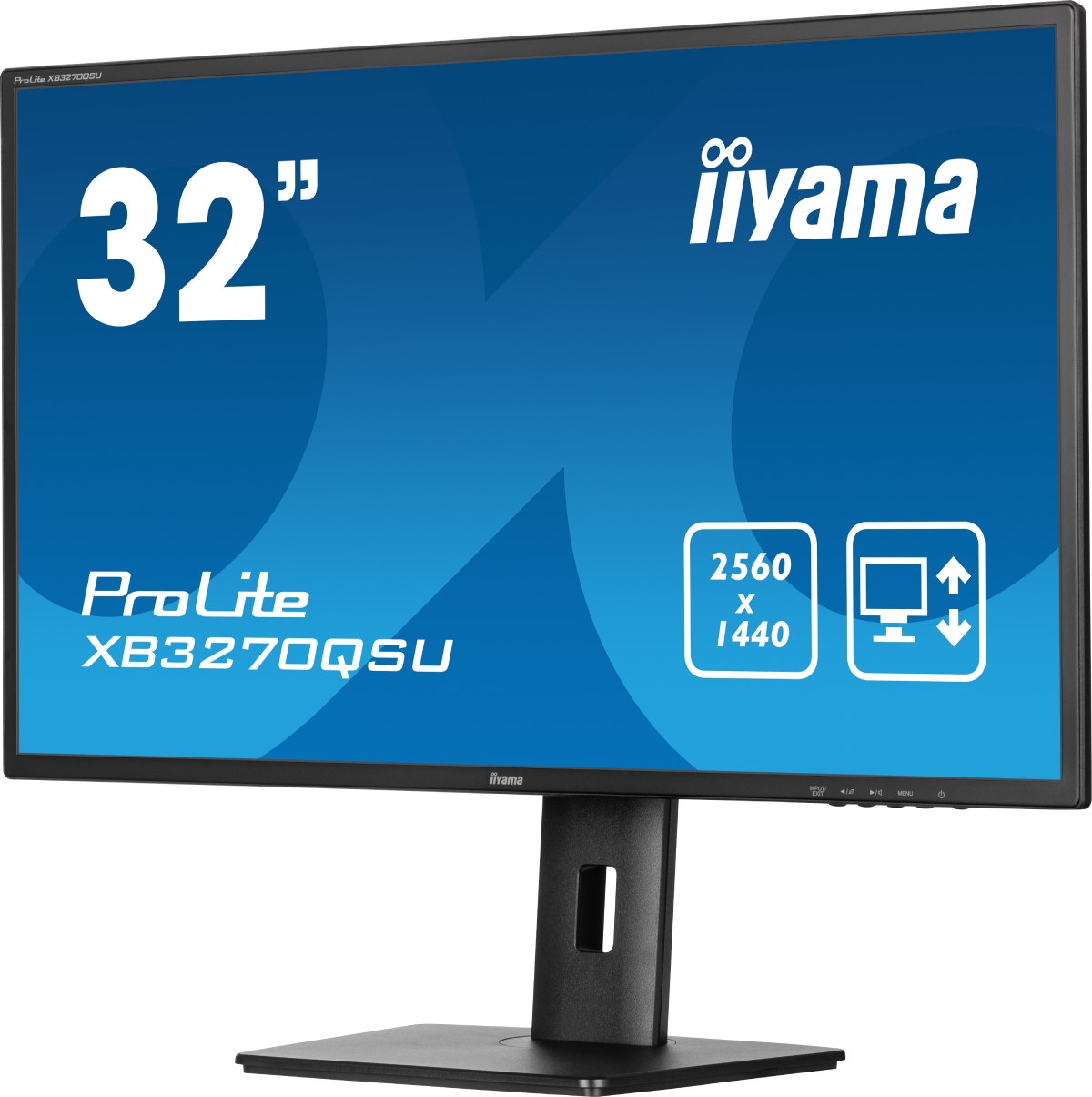 Iiyama 32 pouces  XB3270QSU-B1 - Ecran PC Iiyama - grosbill.com - 3