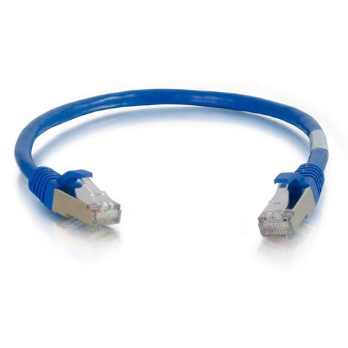 Cbl/15m CAT6A Shielded Patch Cable Blue - Achat / Vente sur grosbill.com - 0