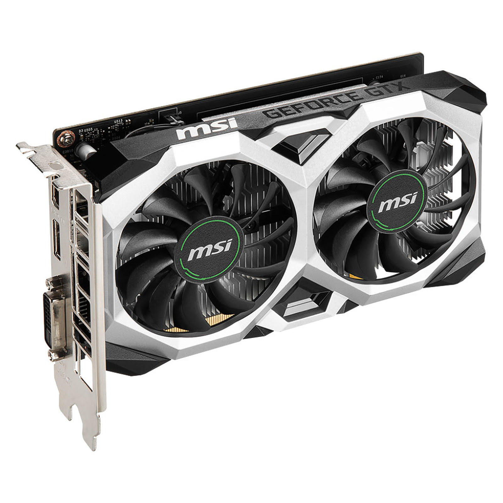 MSI GTX 1650 D6 VENTUS XS OC -GTX1650/4G/DVI/HDMI/DP - Carte graphique - 4