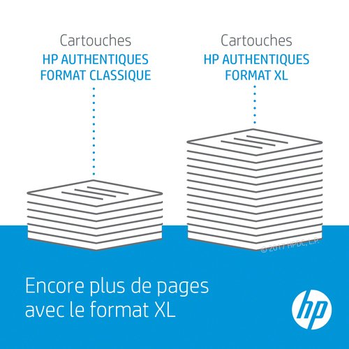 Cartouche 912XL - Jaune - 3YL83AE#BGX pour imprimante  HP - 10