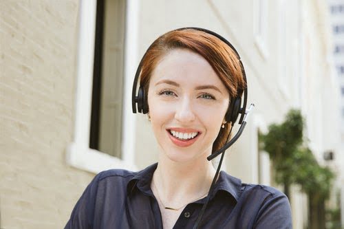 Logitech H650e Mono Mono Noir - Micro-casque - grosbill.com - 3