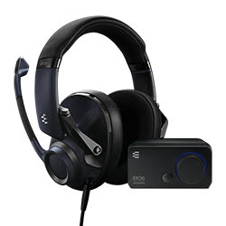 EPOS Bundle H6PRO Open + GSX 300 7.1 Surround Noir - Micro-casque - 0