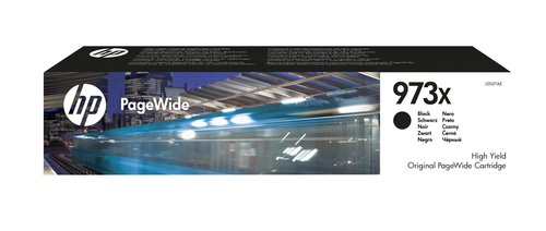 HP Toner Noir PageWide 973x  - 10000 pages - Achat / Vente Consommable imprimante sur grosbill.com - 0