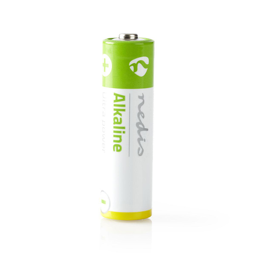 Piles Alcalines AA - Pack de 4  - Pile Nedis - grosbill.com - 0