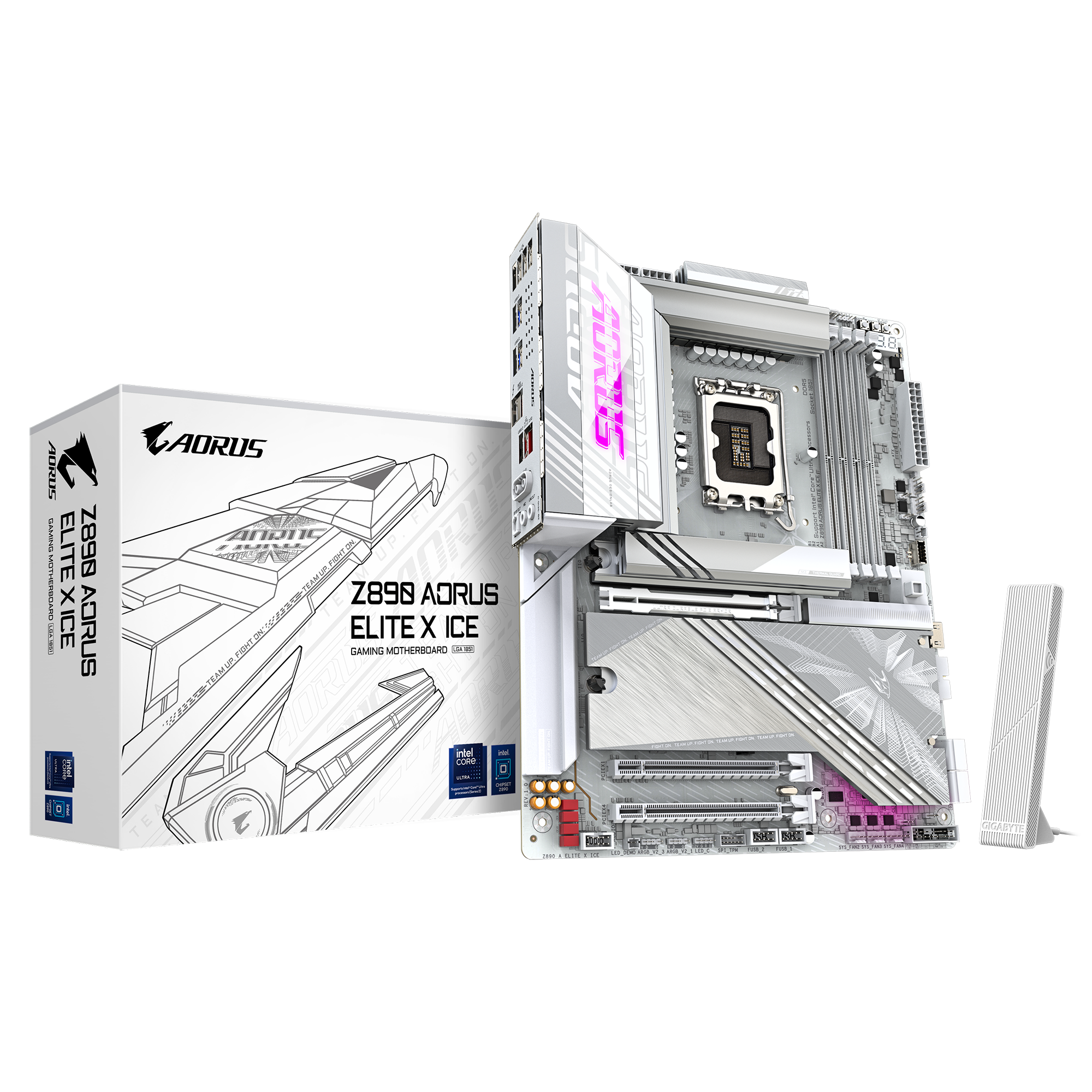 Gigabyte Z890 A ELITE X ICE ATX  - Carte mère Gigabyte - 0