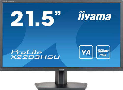 Iiyama 22"  X2283HSU-B1 - Ecran PC Iiyama - grosbill.com - 0