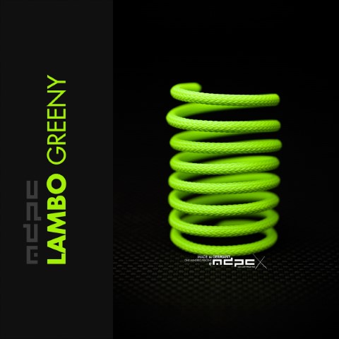 MDPC-X Gaine de câble Lambo-Greeny - 1m (SL-MIC-LG) - Achat / Vente Modding sur grosbill.com - 0