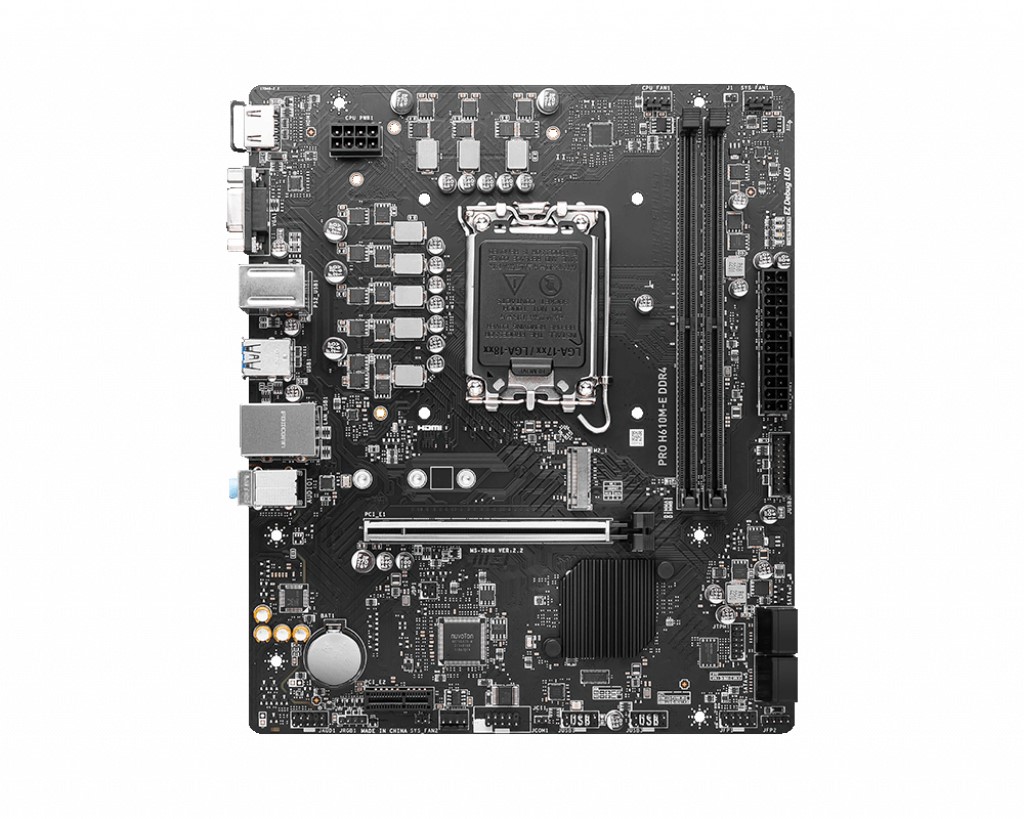 MSI PRO H610M-E DDR4 Micro-ATX  - Carte mère MSI - grosbill.com - 1