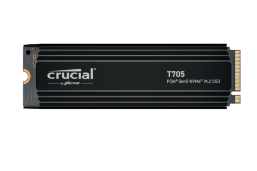 Crucial 2To M.2 NVMe Gen5 - CT2000T705SSD5 - T705 rad