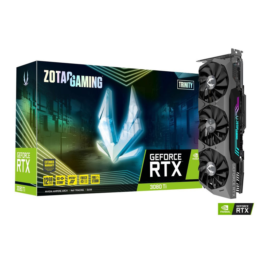 ZOTAC RTX 3080 Ti TRINITY LHR  - Carte graphique ZOTAC - 0