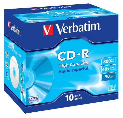 CD-R/800MB 40x HiCap Datalife JC 10pk - Achat / Vente sur grosbill.com - 1