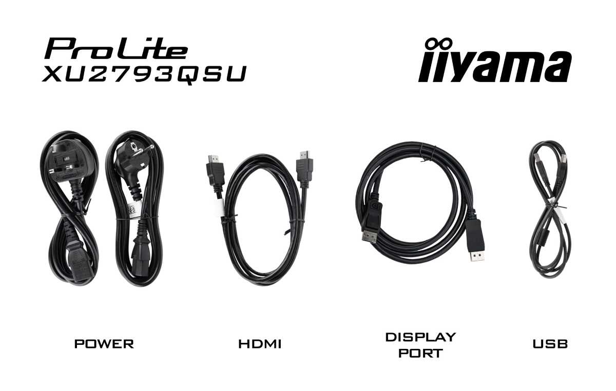 Iiyama 27 pouces  XU2793QSU-B6 - Ecran PC Iiyama - grosbill.com - 6