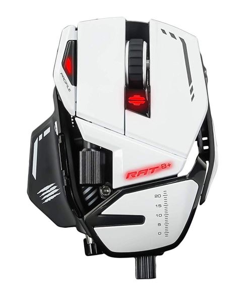 MAD CATZ R.A.T. 8+ Blanche - Souris PC MAD CATZ - grosbill.com - 5