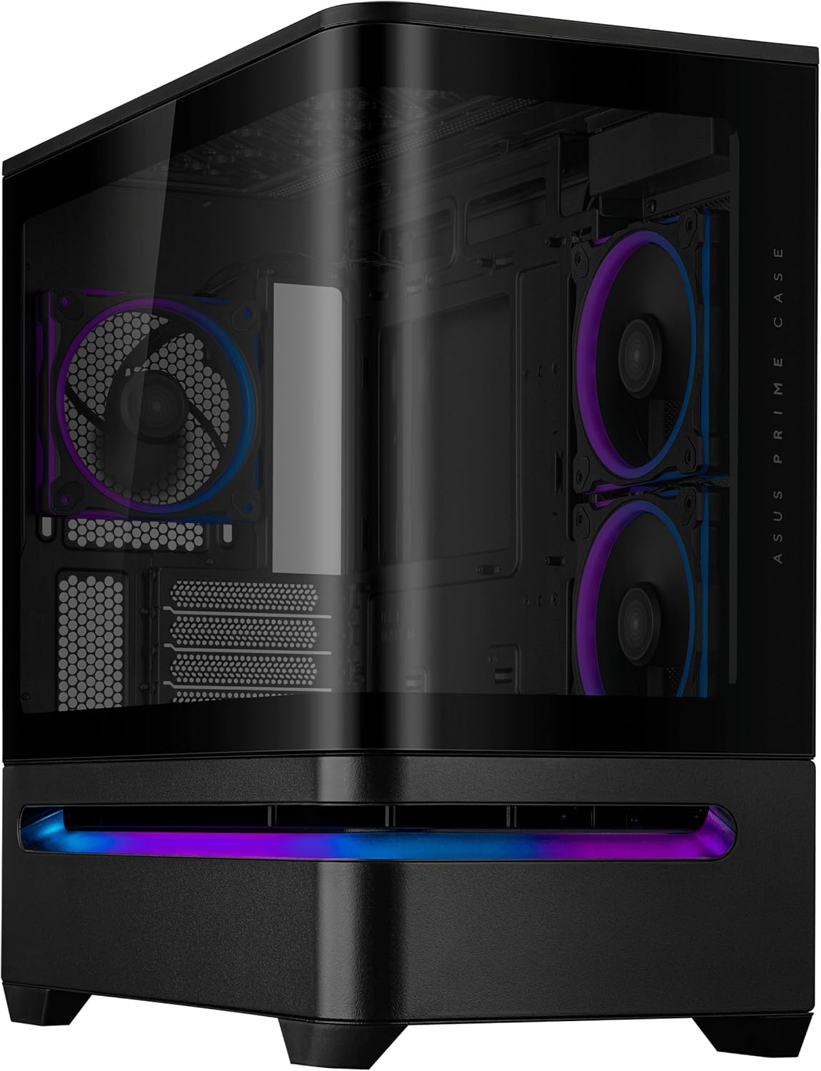 Asus Prime AP202 TG ARGB Noir Noir - Boîtier PC Asus - grosbill.com - 0