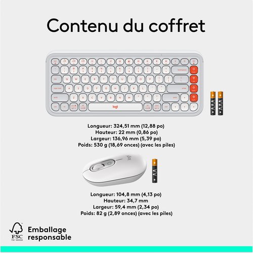 POP ICON COMBO MOUSE AND KB - Achat / Vente sur grosbill.com - 14