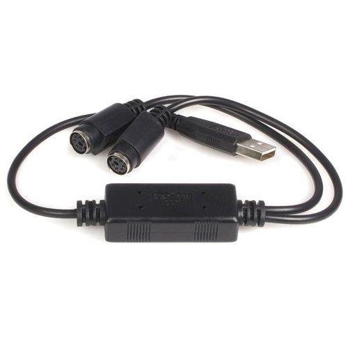 Adaptateur clavier et souris USB vers PS2 Noir - Achat / Vente sur grosbill.com - 0